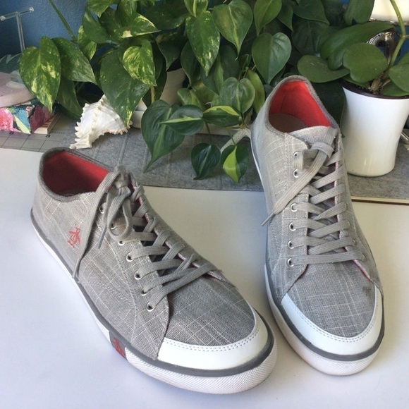 Men’s Penguin Gray Sneakers - Picture 1 of 12